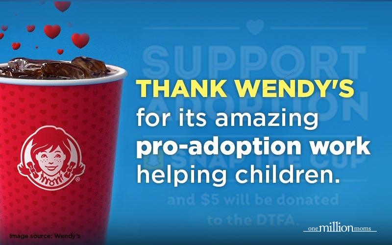 Sign our petition thanking Wendy's and DTFA